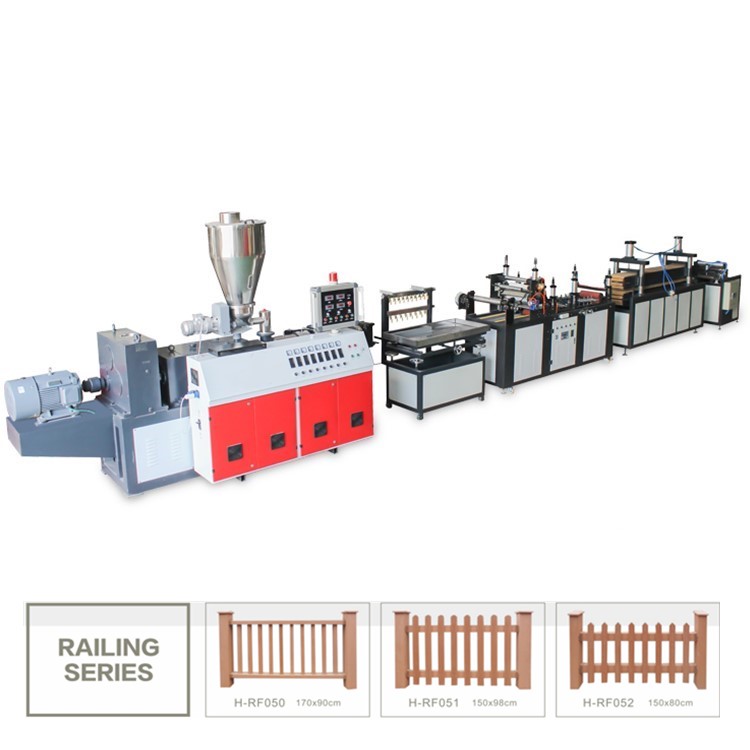 Máquina de extrusión de panel de valla de WPC/máquina de producción