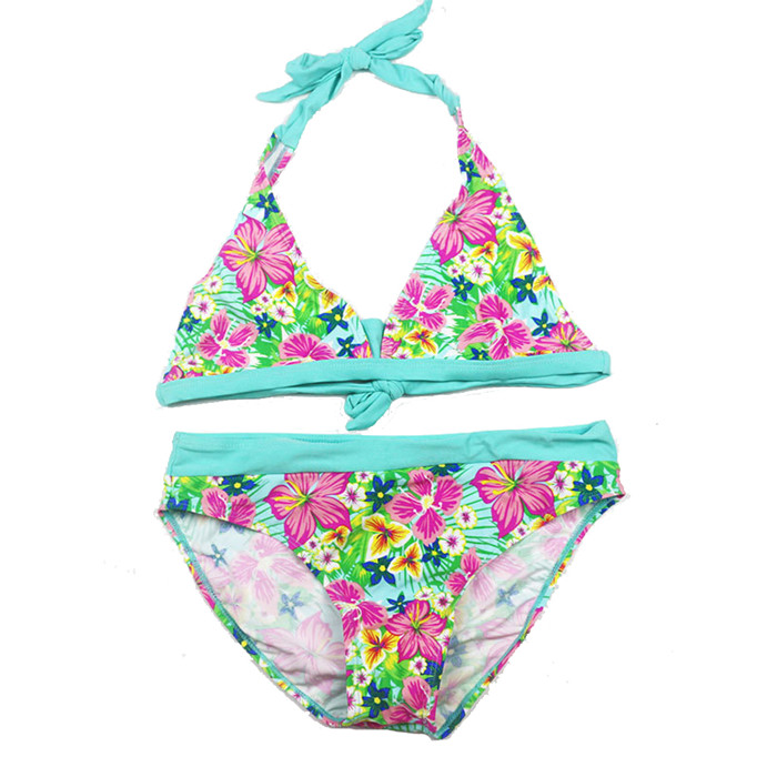 Floral sling girl bikini
