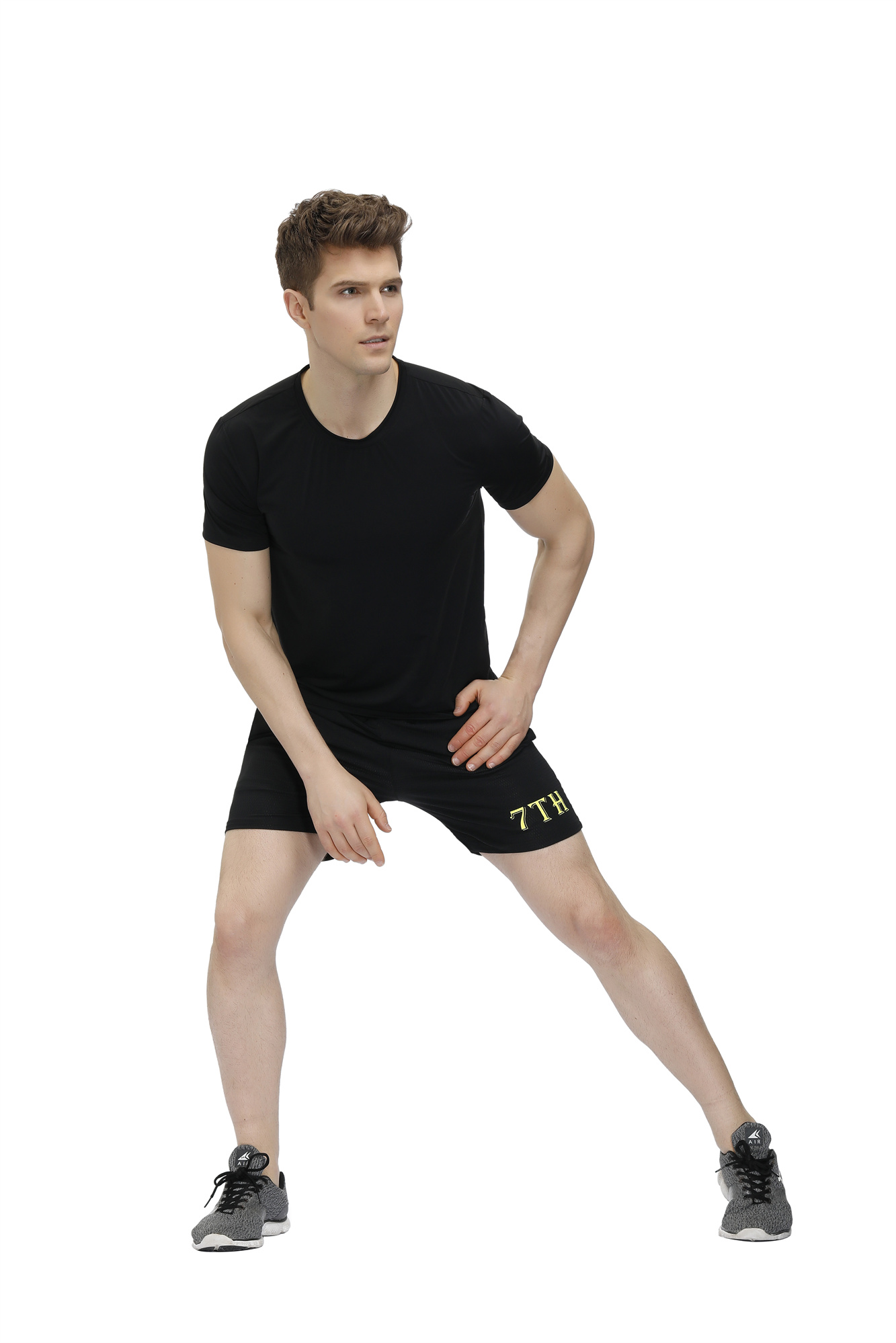 Men's breathable sports shorts