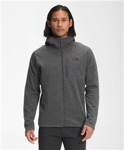 Forro polar gris oscuro cálido de moda para hombre