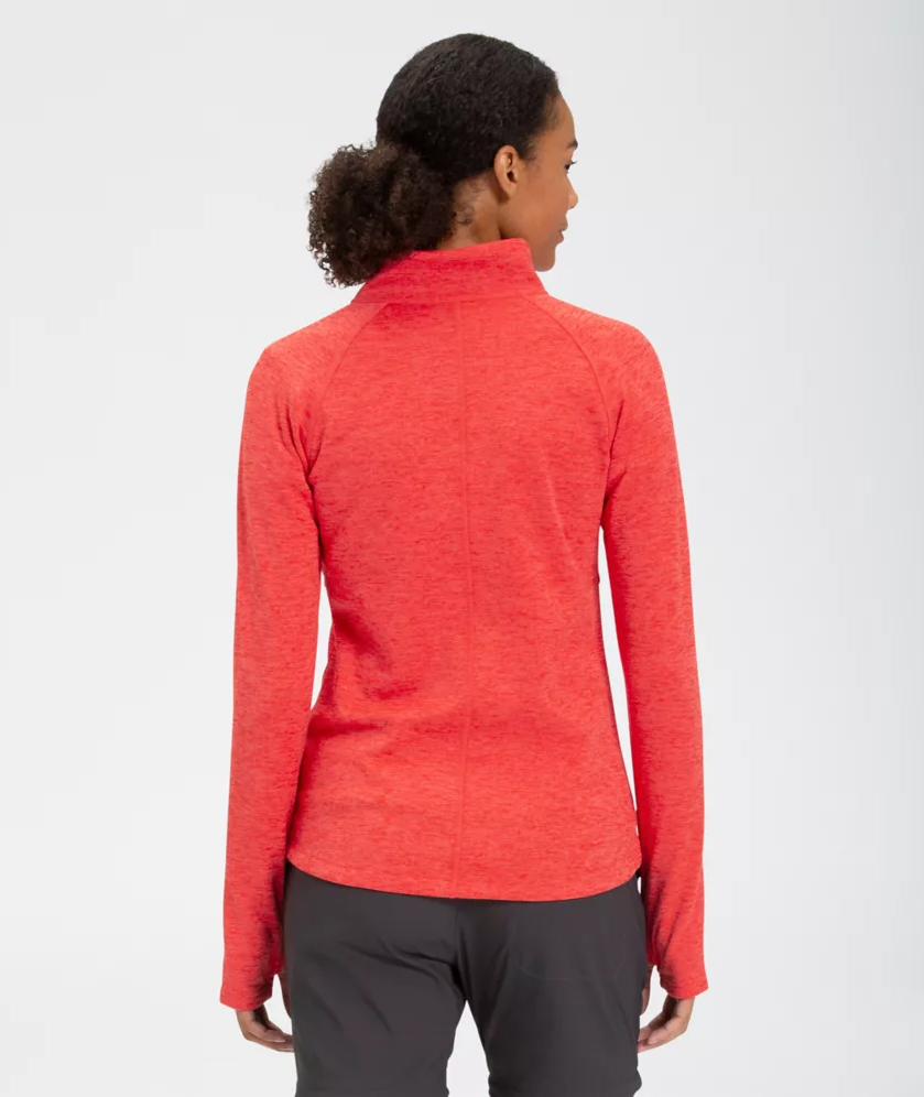 Outdoor leisure orange women fleeces