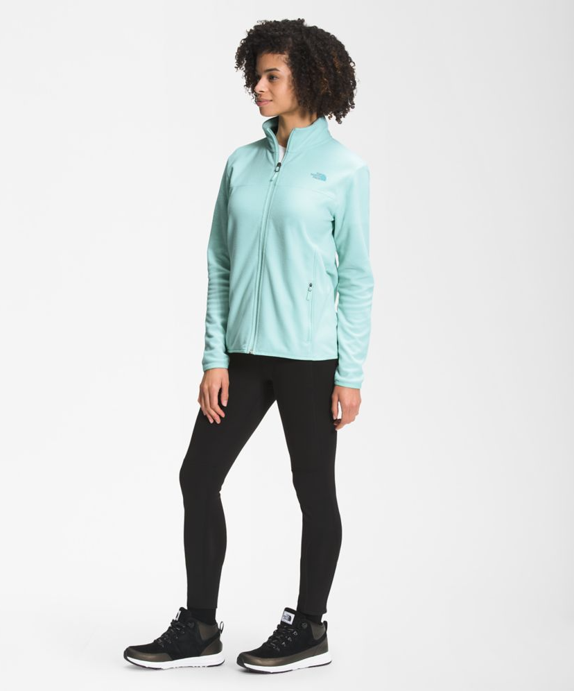 Outdoor leisure light blue women fleeces