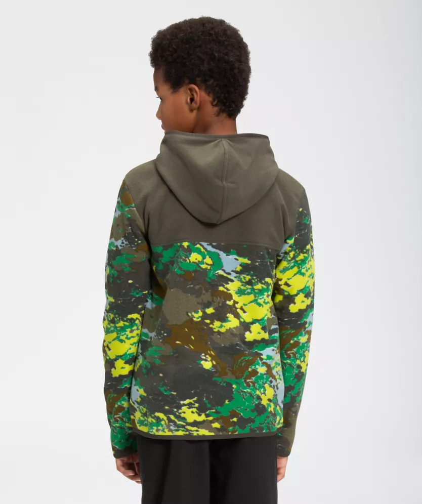 Fashion camouflage stitching boy fleeces