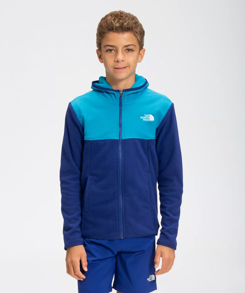 Fashion blue stitching boy fleeces