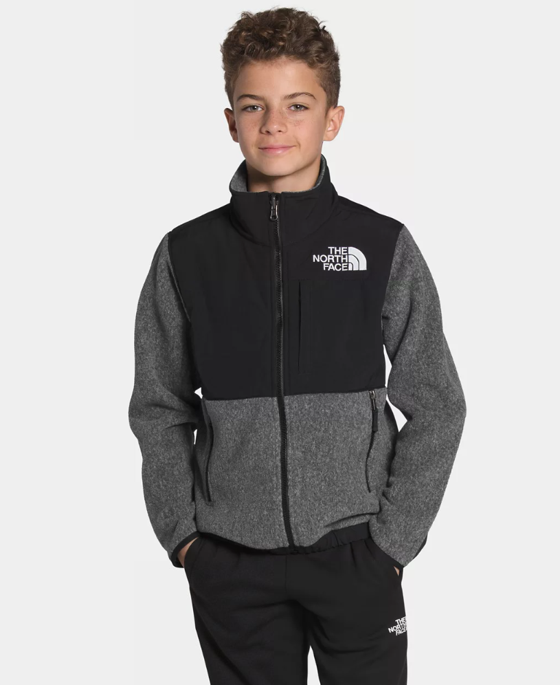 Fashion warm two-color stitching boy fleeces