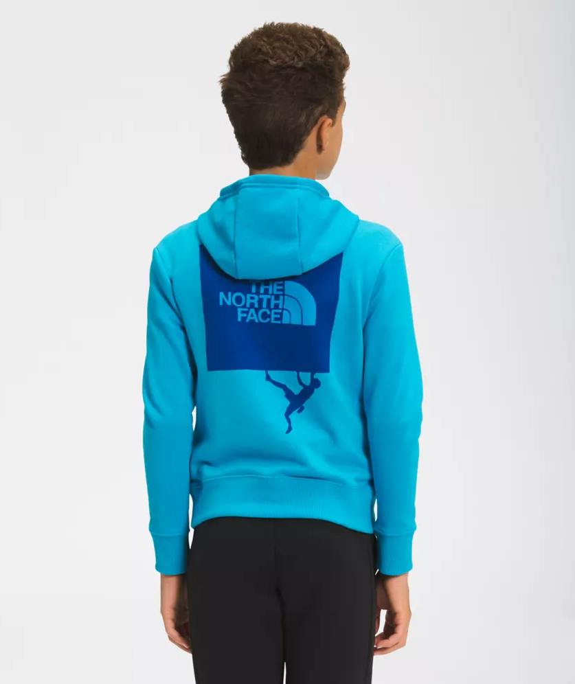 Sports casual blue print boy fleeces