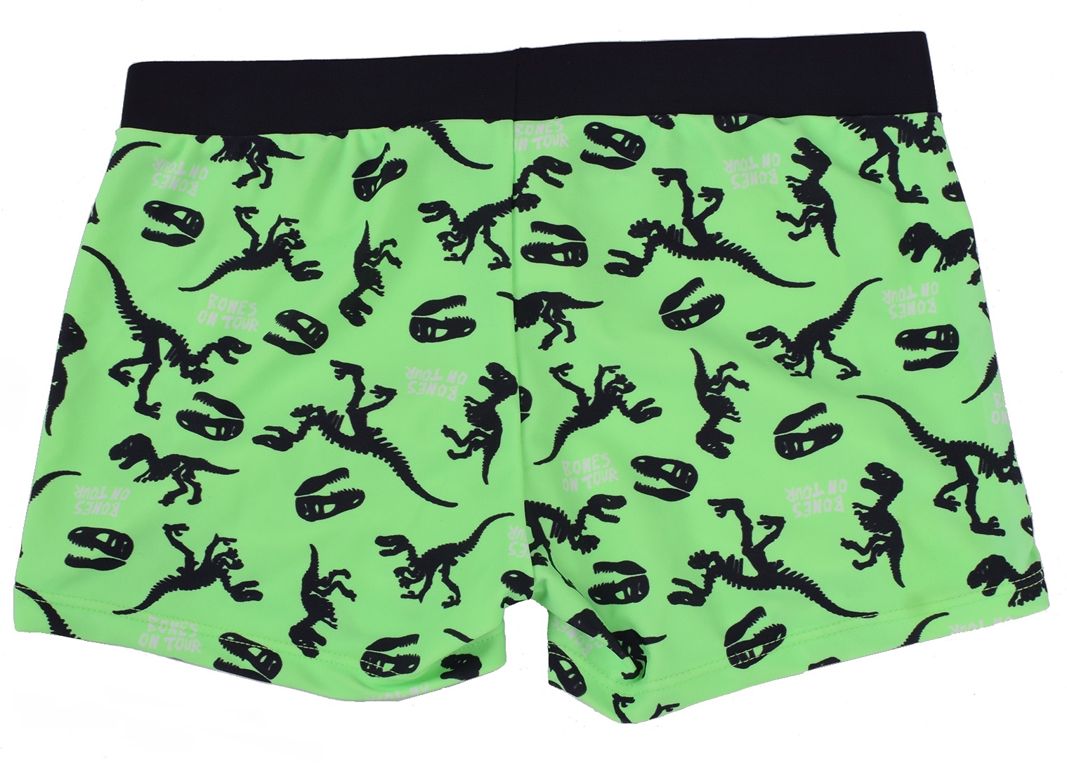 Green dinosaur boy swim short