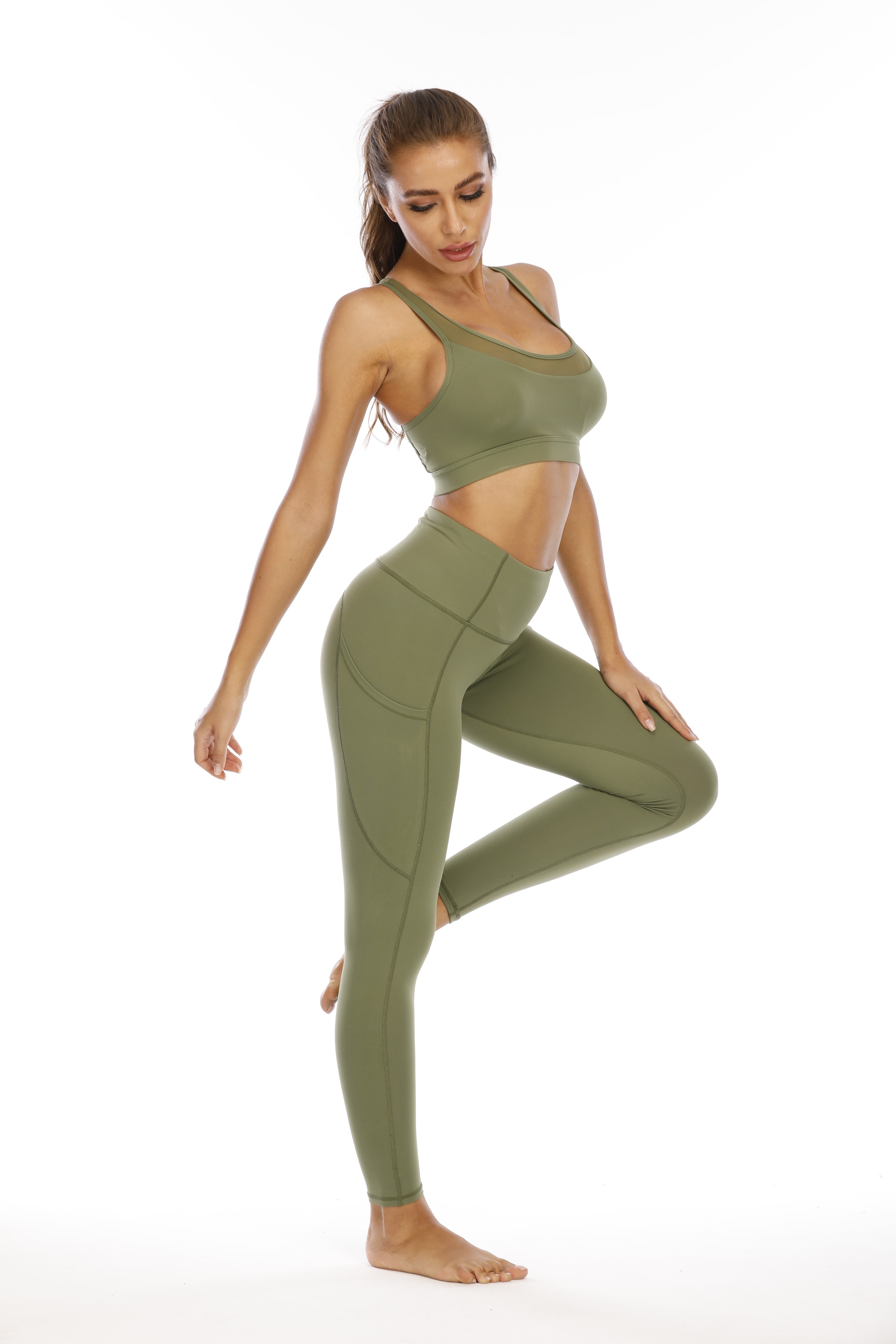 Fashion Yoga Women Leggings Joggers