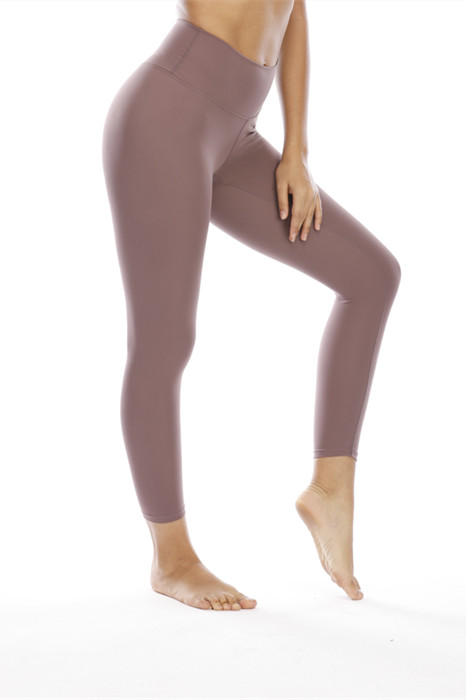 Leggings da donna Yoga viola rosa moda Joggers