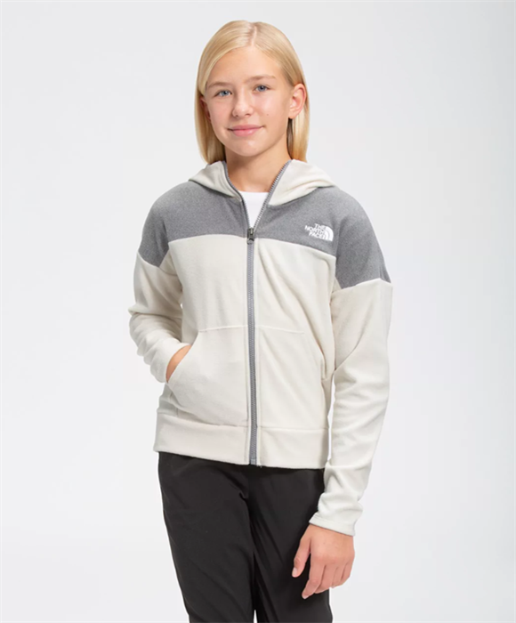 Athletic and casual girls' fleeces with hats