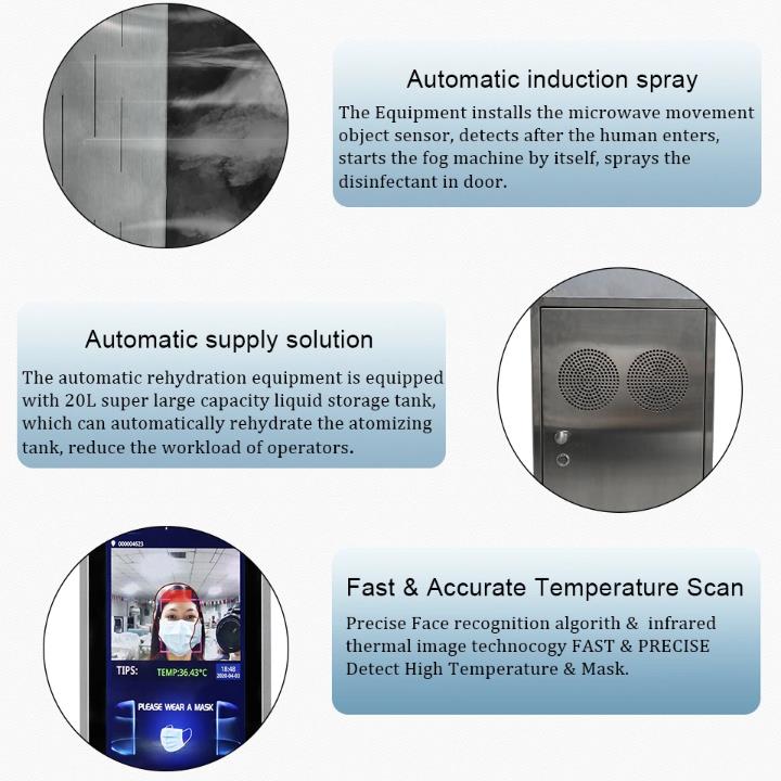 daily attendance disinfection channel