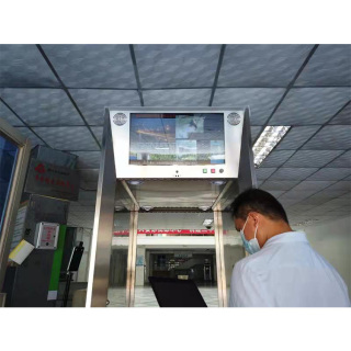 Cabine de désinfection de mesure de température automatique intelligente