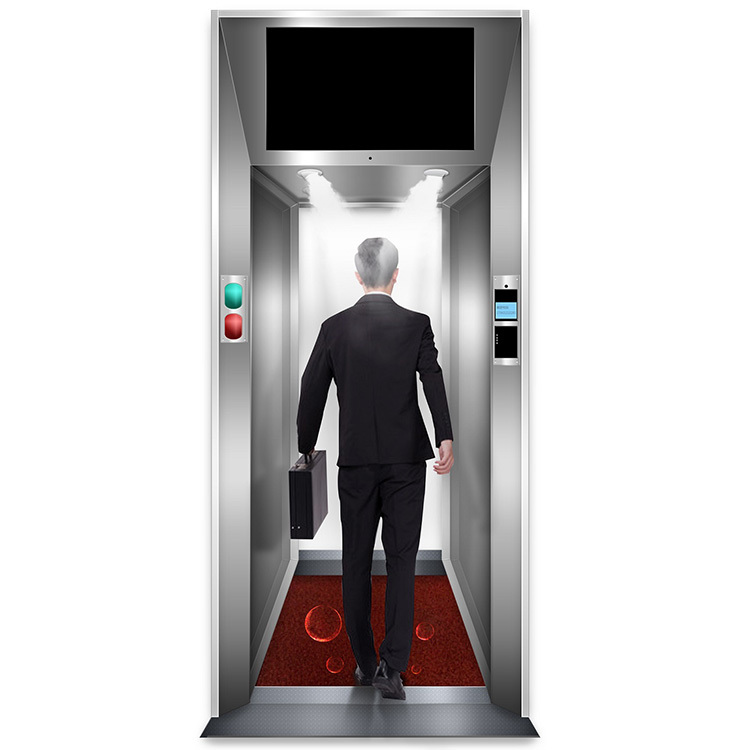 Traversez le tunnel de désinfection et de désinfection