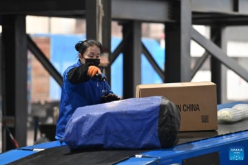 La Chine traite 552 millions de colis lors du festival commercial Double 11