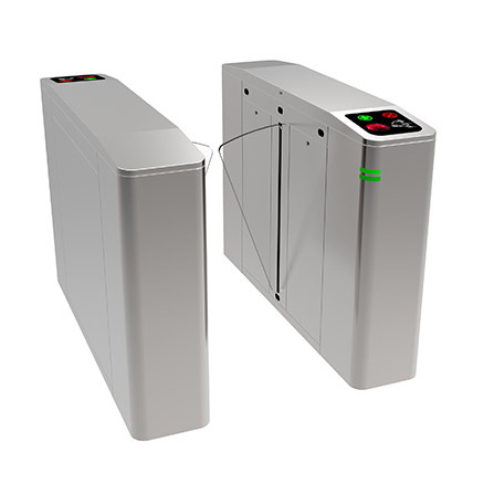 Automaattinen ruostumattomasta teräksestä valmistettu läppäportti kääntöportin kulunvalvonta kääntöportti