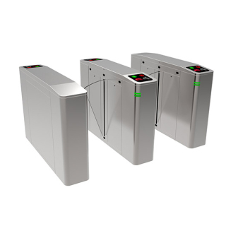 Automaattinen ruostumattomasta teräksestä valmistettu läppäportti kääntöportin kulunvalvonta kääntöportti