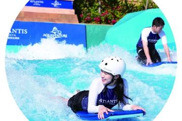 Surfing makes a splash