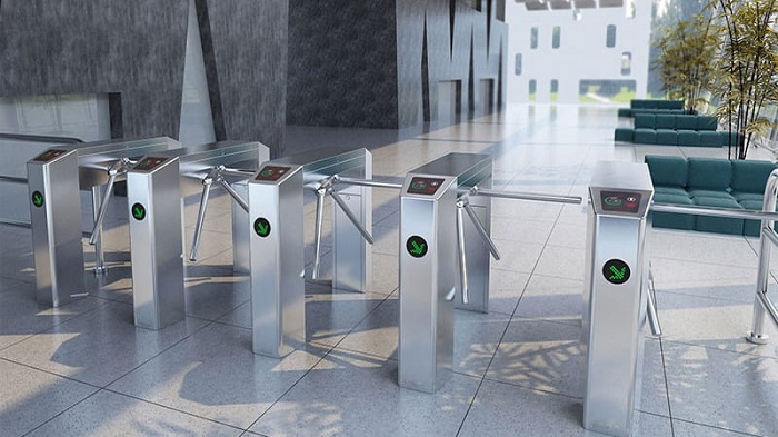 waist height turnstile