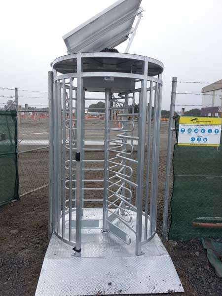 full height turnstile