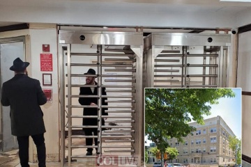 Tout comme le Mikvé : le dortoir 1414 installe un tourniquet en acier