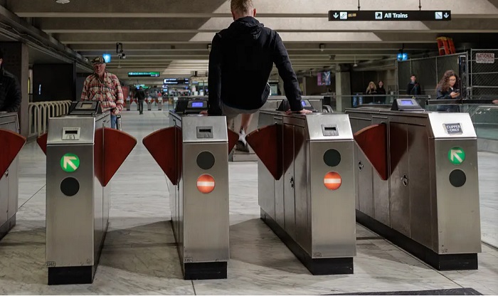 security gate turnstile