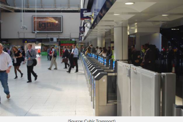 À l’intérieur de l’avenir sans portes de la billetterie des transports.