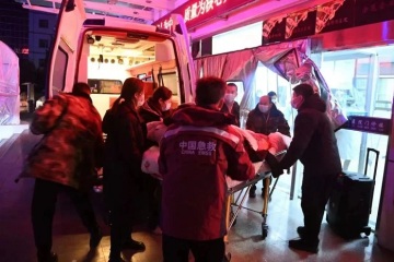 Keskiyön maanjäristyksen uhriluku nousi 111:een Luoteis-Kiinassa