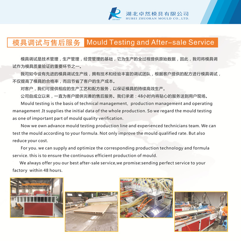 wood coextrusion extrusion mold