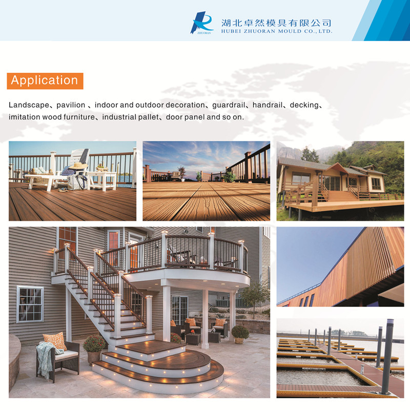 wpc M decking mould