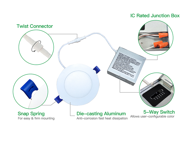 led slim downlight