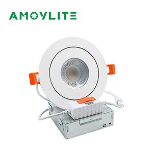4 inç 10W 5CCT Göz Küresi Yönlü Şamandıra Gimbal Downlight