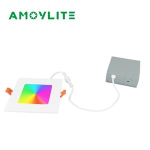 4 inç Kare Akıllı RGB İnce Downlight