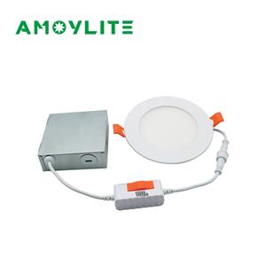 4-calowe, wymienne, ultracienkie zestawy LED Downlight 5CCT