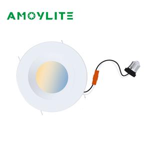 14W 3CCT in grado di LED Retrofit Baffle Slim Downlight