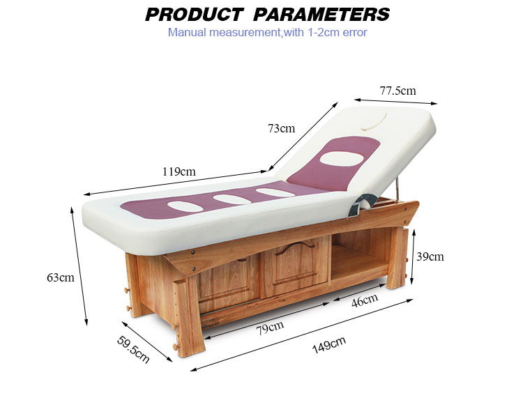 Supply Wood Body Therap Staionry massage tables Wholesale Factory