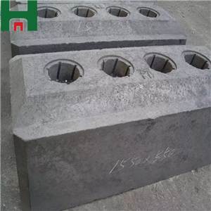 El aluminio electrolítico utiliza el bloque de carbón de ánodo precocido.