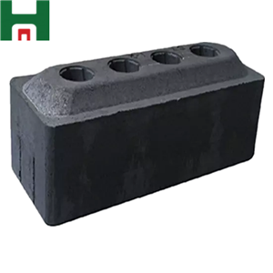 Ánodo de carbón precocido de alta calidad para aluminio electrolítico