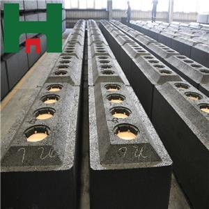 Bloque de ánodo de carbono precocido Good Plastivity para proveedor de alto rendimiento