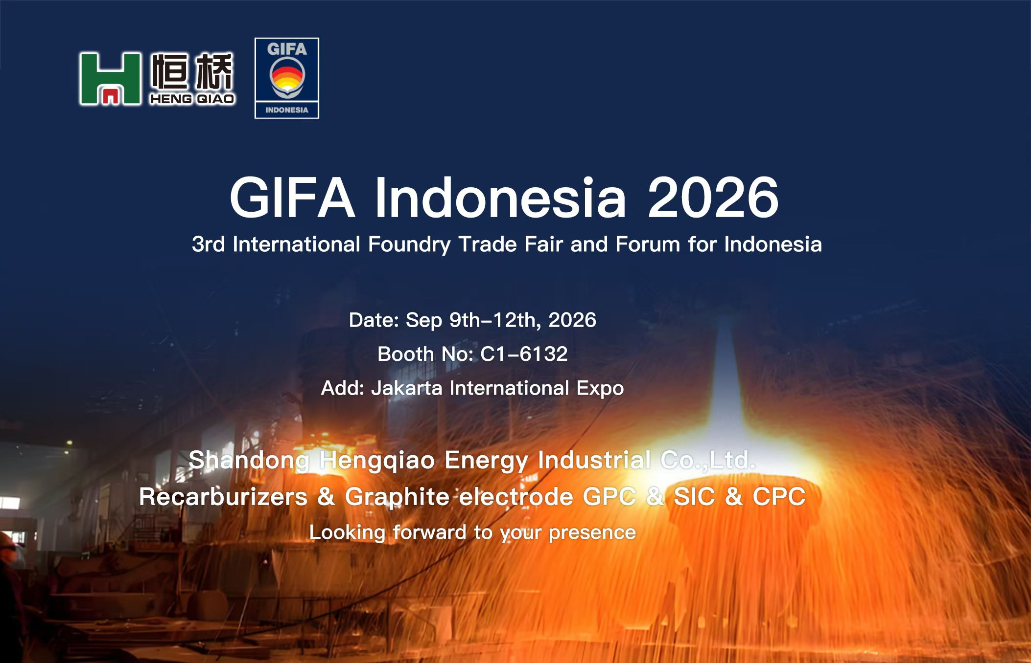 GIFA Indonesia 2026 | Hengqiao Showcases Carbon & Graphite Materials in Jakarta