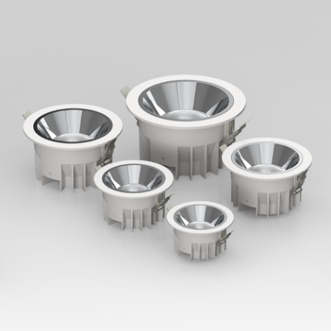 LED COB Downlight încastrat anti-orbire 10-50W