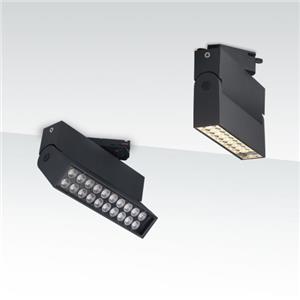 Luz LED dobrável para trilhos