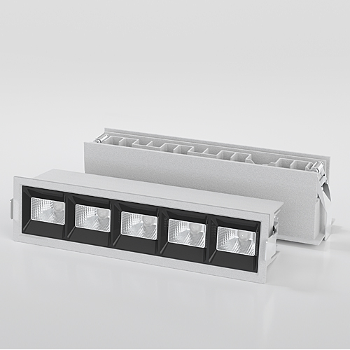 Modern LED Commercial Recessed Linear Spotlight
