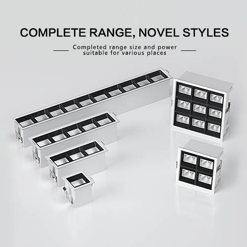 Modern LED Commercial Recessed Linear Spotlight