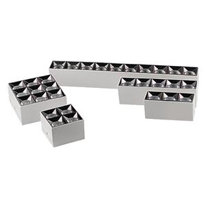 Lâmpada de teto linear LED montada em superfície moderna