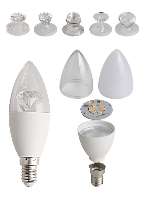 LED Candle Bulbs 6W E14/E27