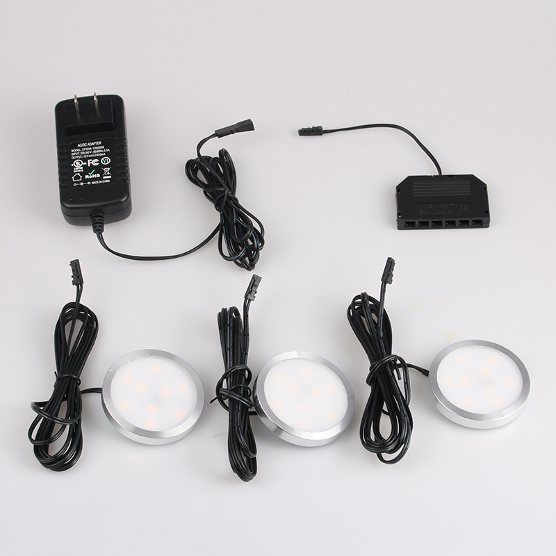 12V LED-Unterschrank-Puck-Strahler