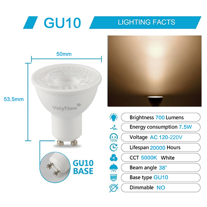 gu10 led bulbs