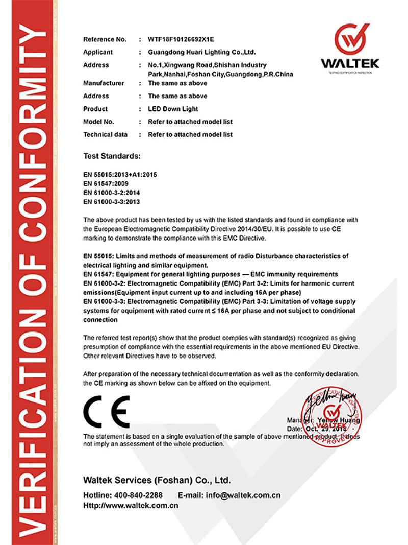 CE Certification