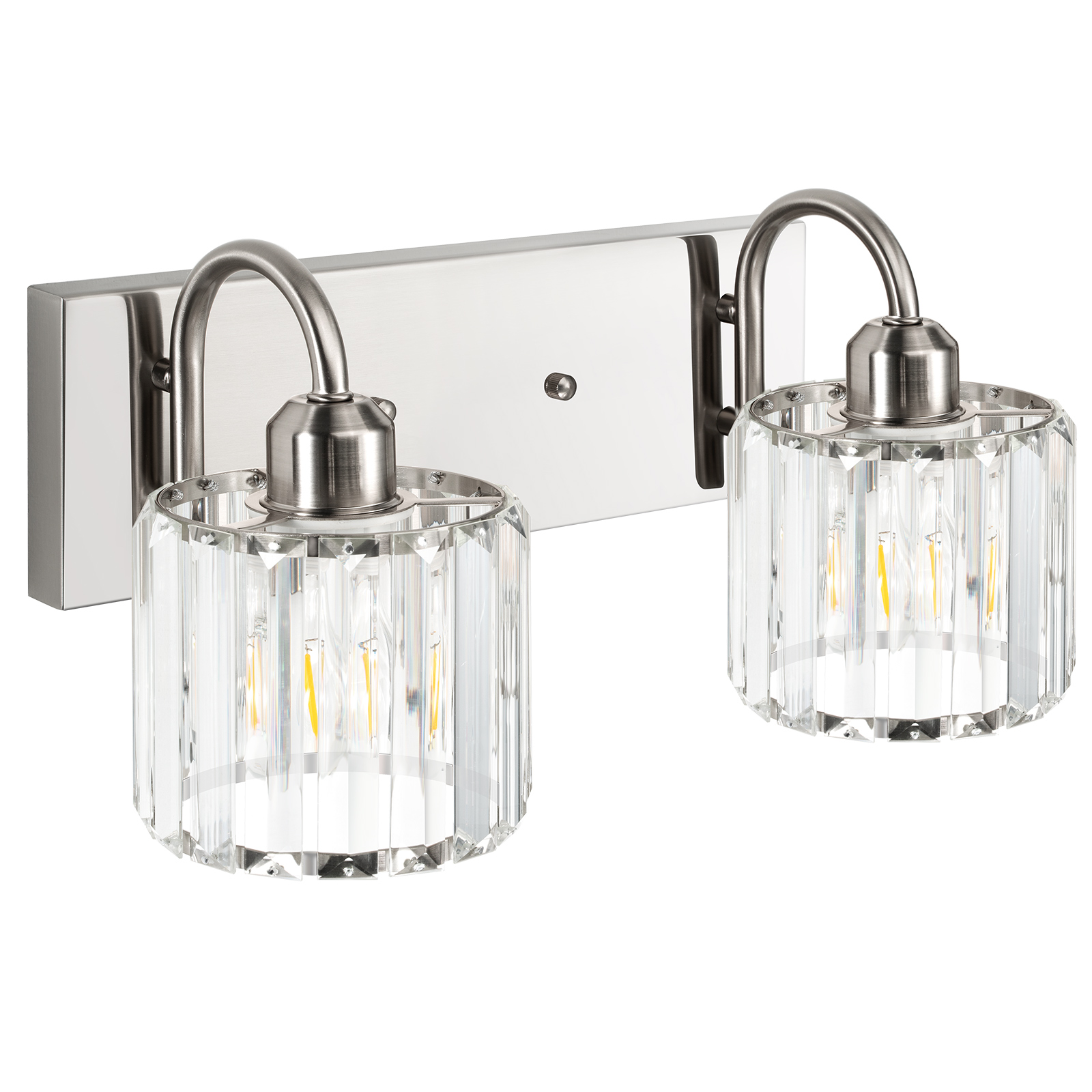 Vanity Light Fixtures, Bathroom Light Fixtures1 Light,Brushed Nickel by Valytime