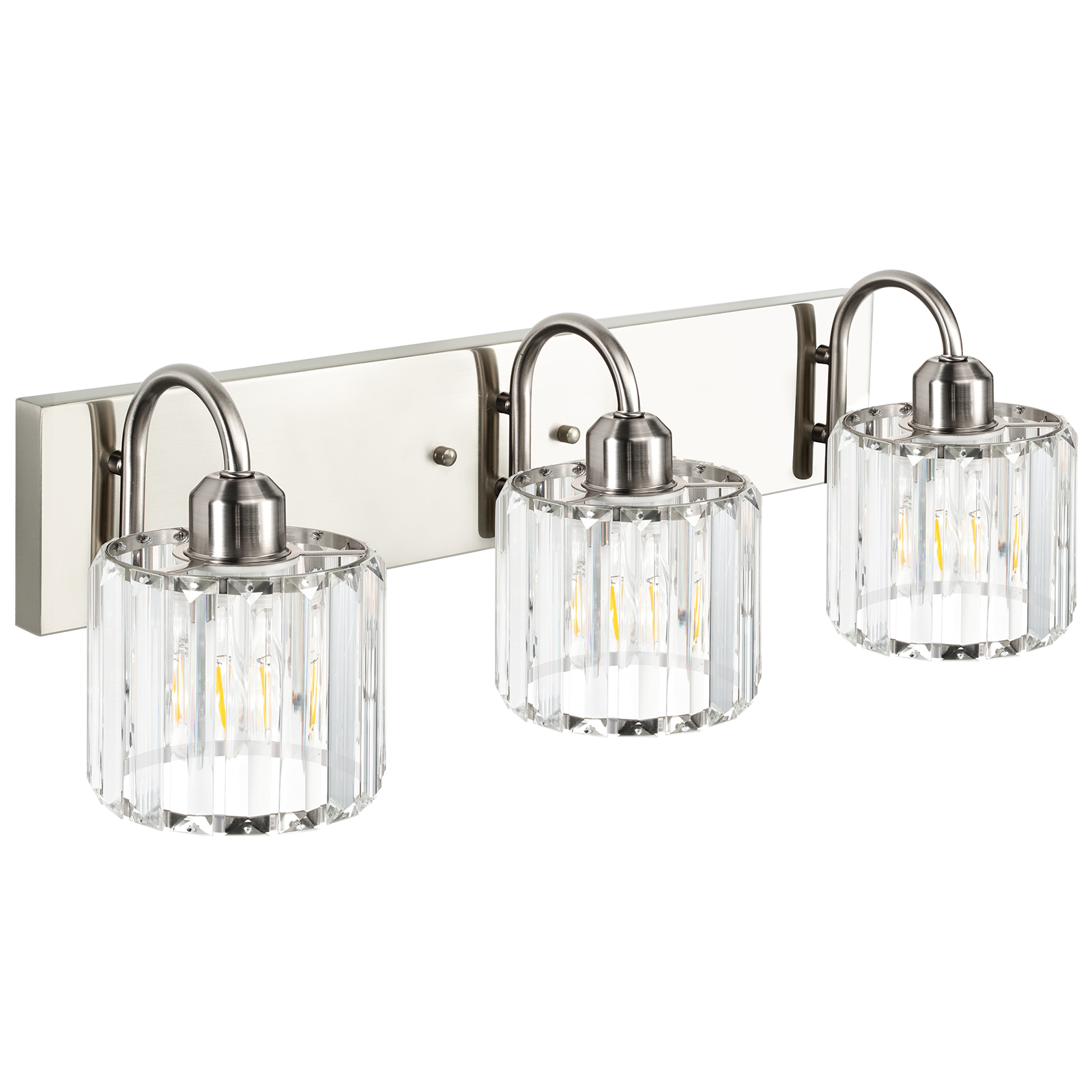 Vanity Light Fixtures, Bathroom Light Fixtures1 Light,Brushed Nickel by Valytime